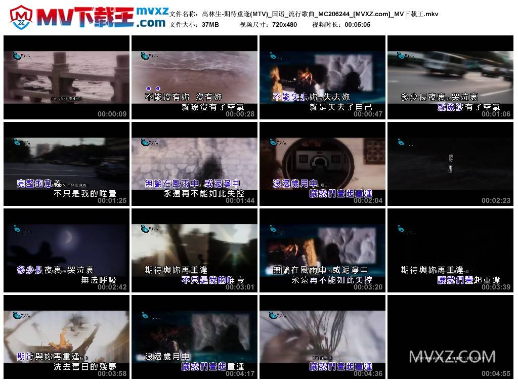 高林生-期待重逢(MTV)_国语_流行歌曲_MC206244
